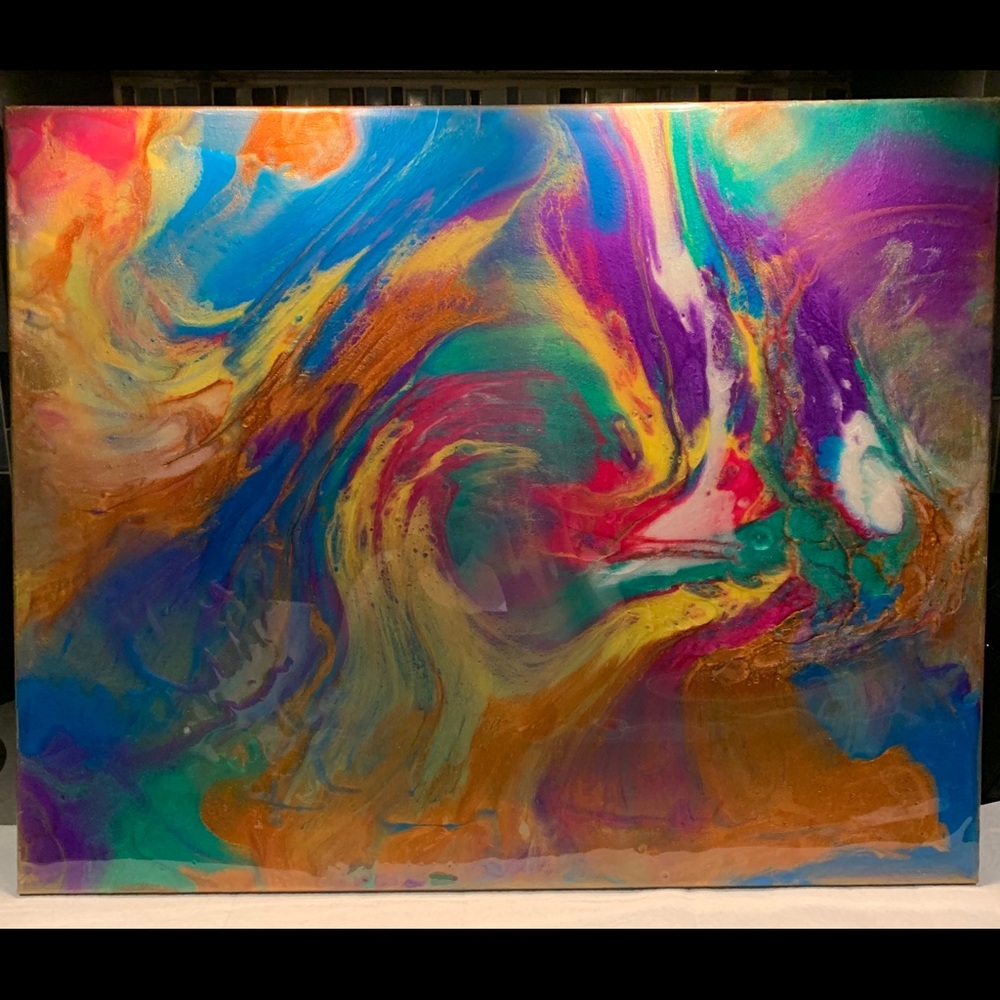 Original abstract painting
